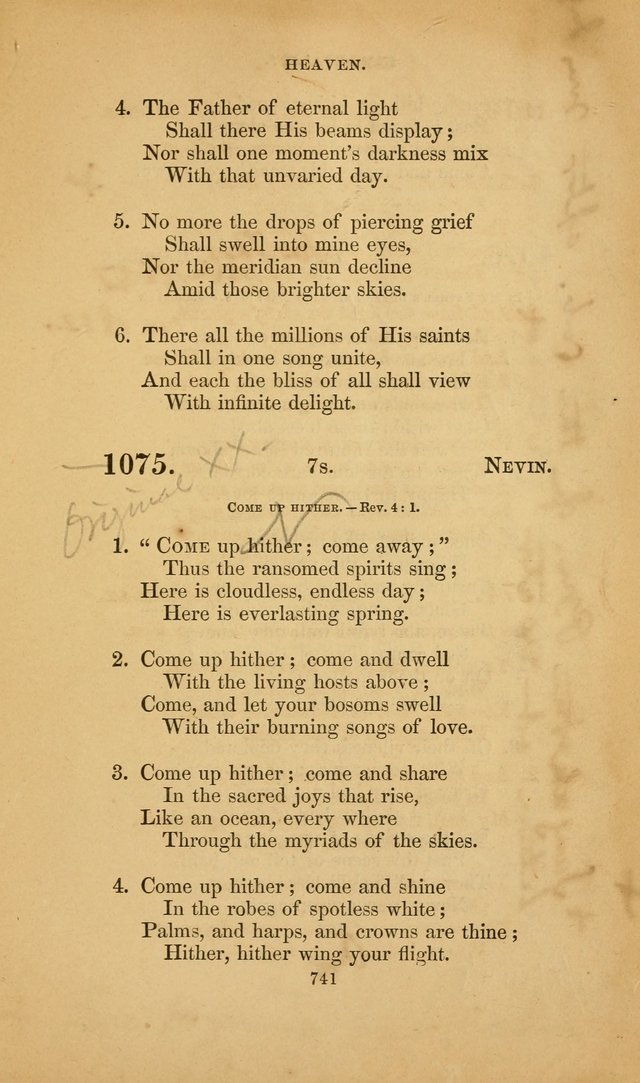 The Congregational Hymn Book: for the service of the sanctuary page 803