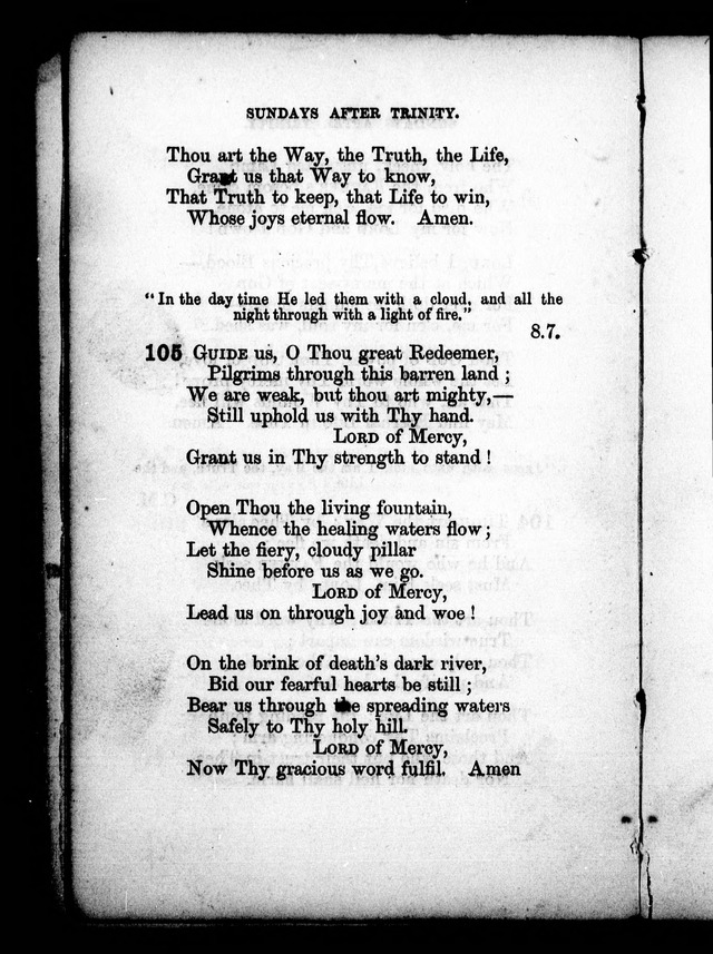 A Church Hymn Book: for the use of congregations of the United Church of England and Ireland page 106