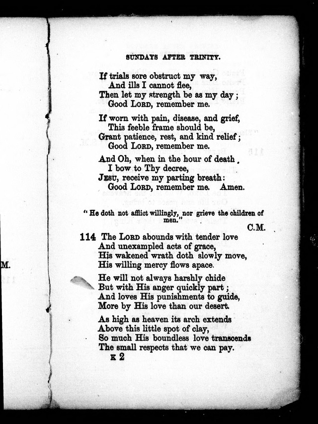 A Church Hymn Book: for the use of congregations of the United Church of England and Ireland page 113