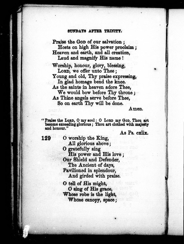 A Church Hymn Book: for the use of congregations of the United Church of England and Ireland page 126