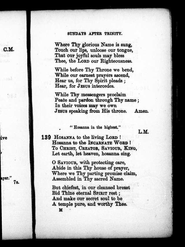 A Church Hymn Book: for the use of congregations of the United Church of England and Ireland page 135
