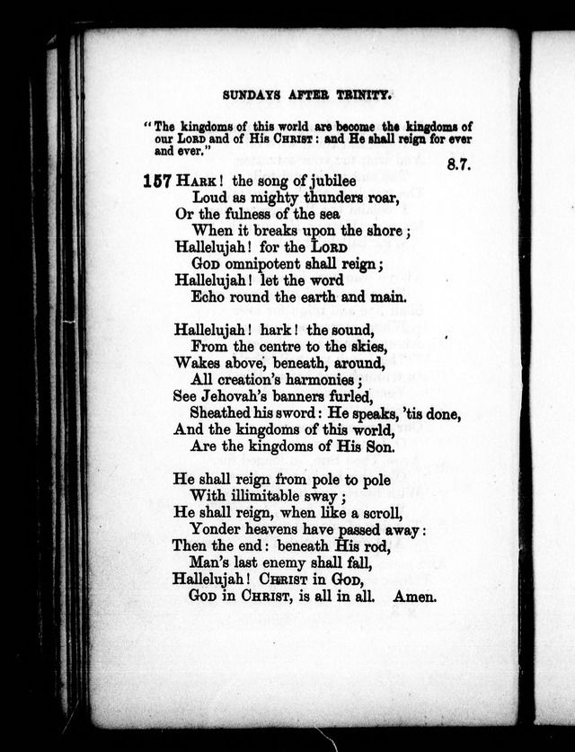 A Church Hymn Book: for the use of congregations of the United Church of England and Ireland page 152