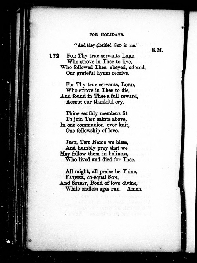 A Church Hymn Book: for the use of congregations of the United Church of England and Ireland page 168