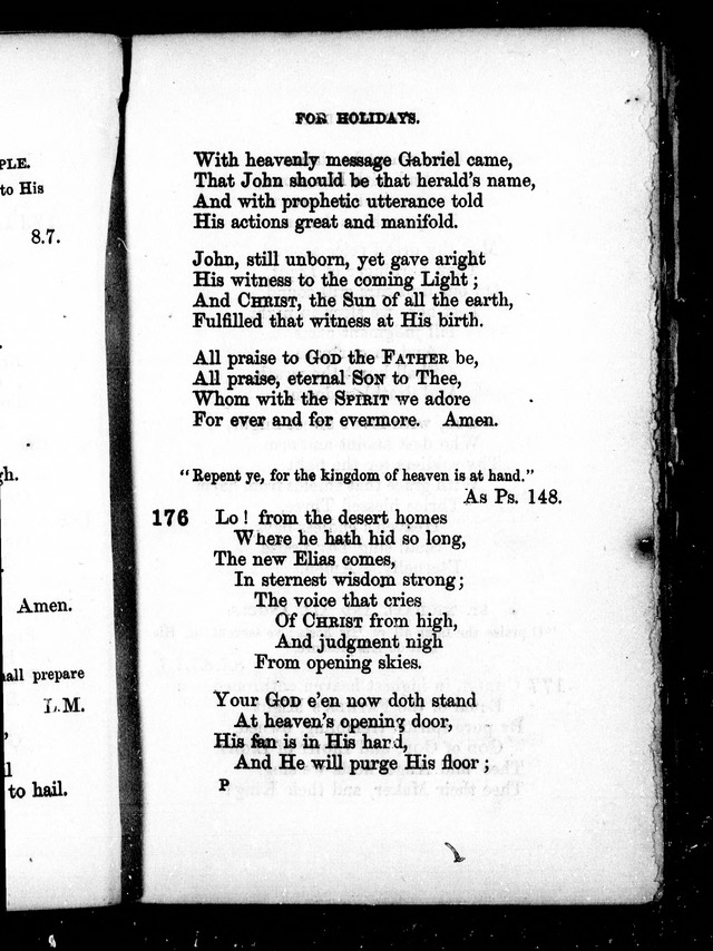 A Church Hymn Book: for the use of congregations of the United Church of England and Ireland page 171
