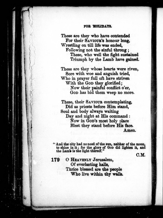 A Church Hymn Book: for the use of congregations of the United Church of England and Ireland page 174