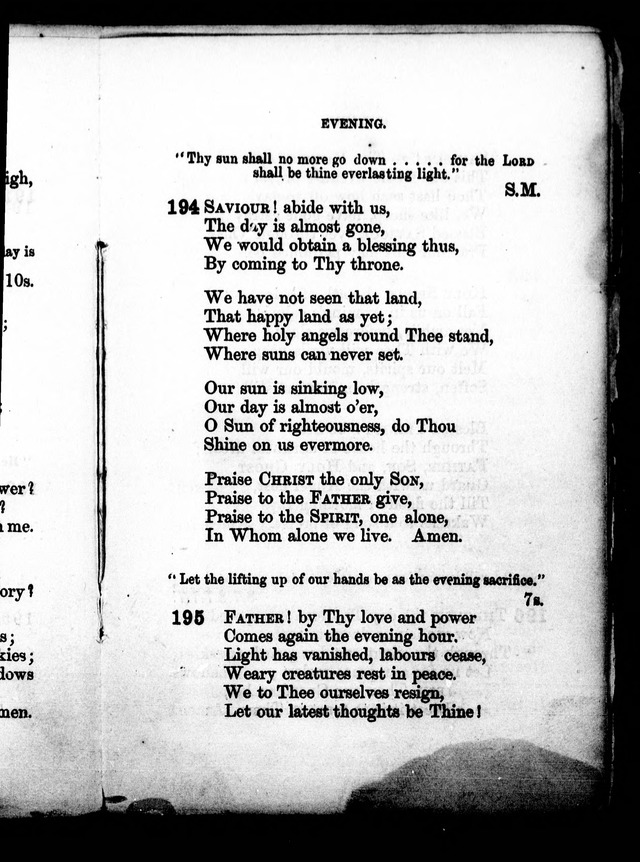 A Church Hymn Book: for the use of congregations of the United Church of England and Ireland page 192