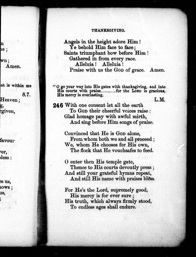 A Church Hymn Book: for the use of congregations of the United Church of England and Ireland page 244
