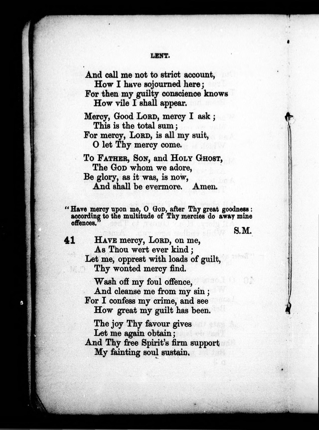 A Church Hymn Book: for the use of congregations of the United Church of England and Ireland page 41