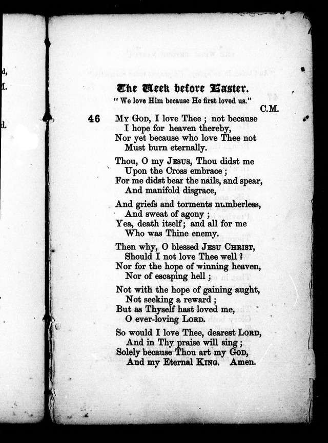 A Church Hymn Book: for the use of congregations of the United Church of England and Ireland page 46