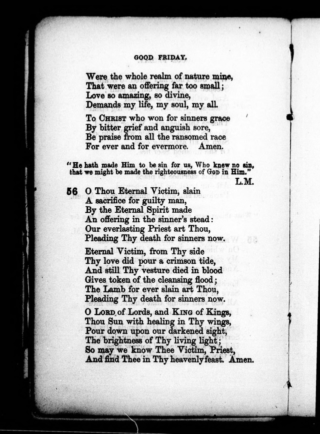 A Church Hymn Book: for the use of congregations of the United Church of England and Ireland page 55