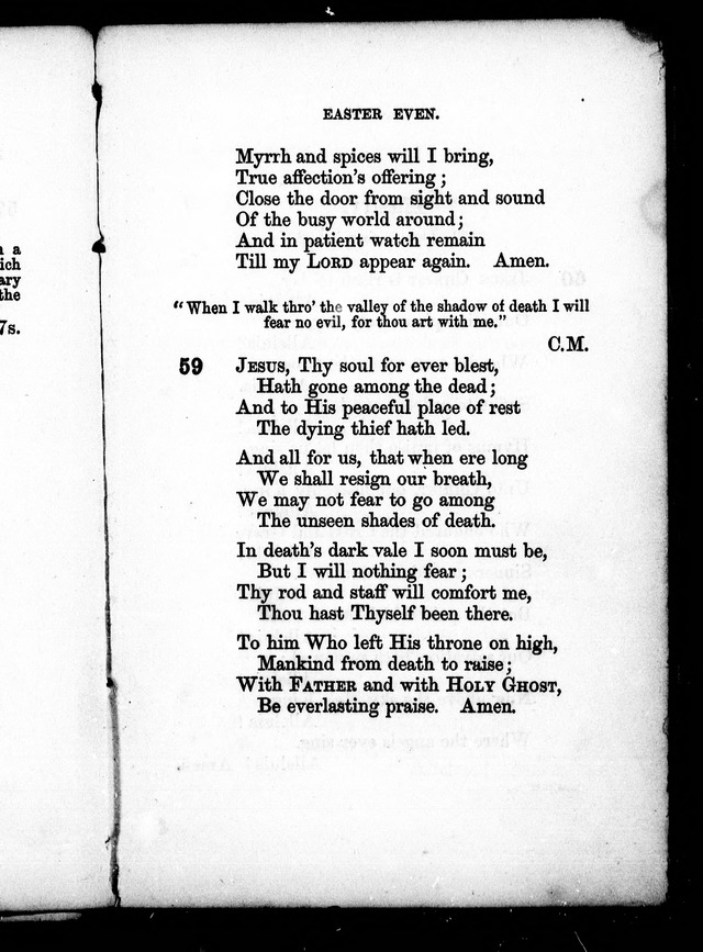 A Church Hymn Book: for the use of congregations of the United Church of England and Ireland page 58
