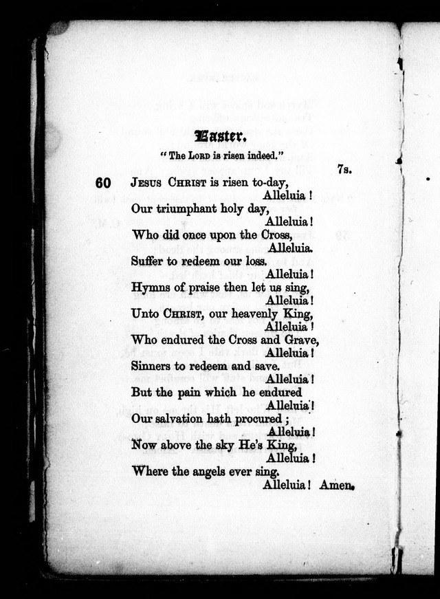 A Church Hymn Book: for the use of congregations of the United Church of England and Ireland page 59