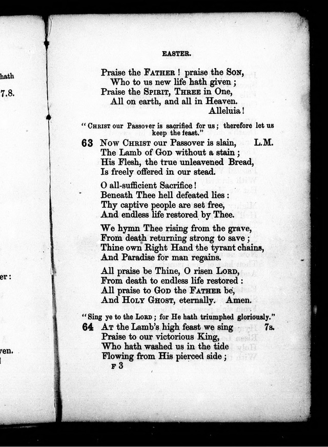 A Church Hymn Book: for the use of congregations of the United Church of England and Ireland page 62