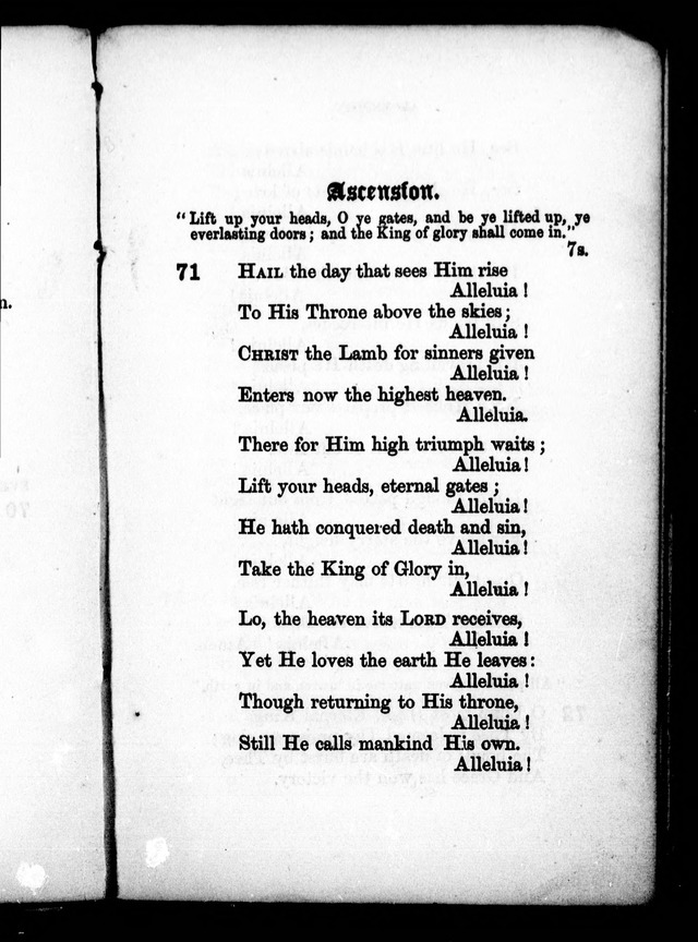 A Church Hymn Book: for the use of congregations of the United Church of England and Ireland page 70