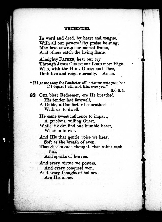 A Church Hymn Book: for the use of congregations of the United Church of England and Ireland page 81