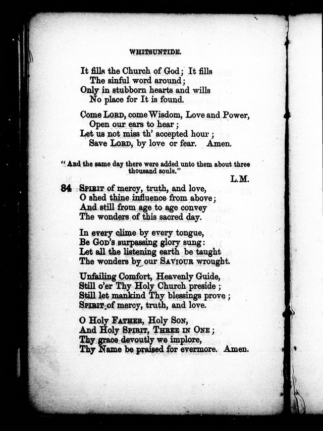 A Church Hymn Book: for the use of congregations of the United Church of England and Ireland page 86
