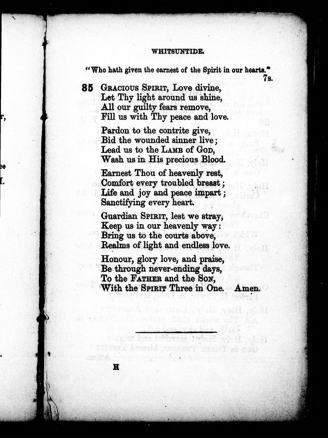 A Church Hymn Book: for the use of congregations of the United Church of England and Ireland page 87