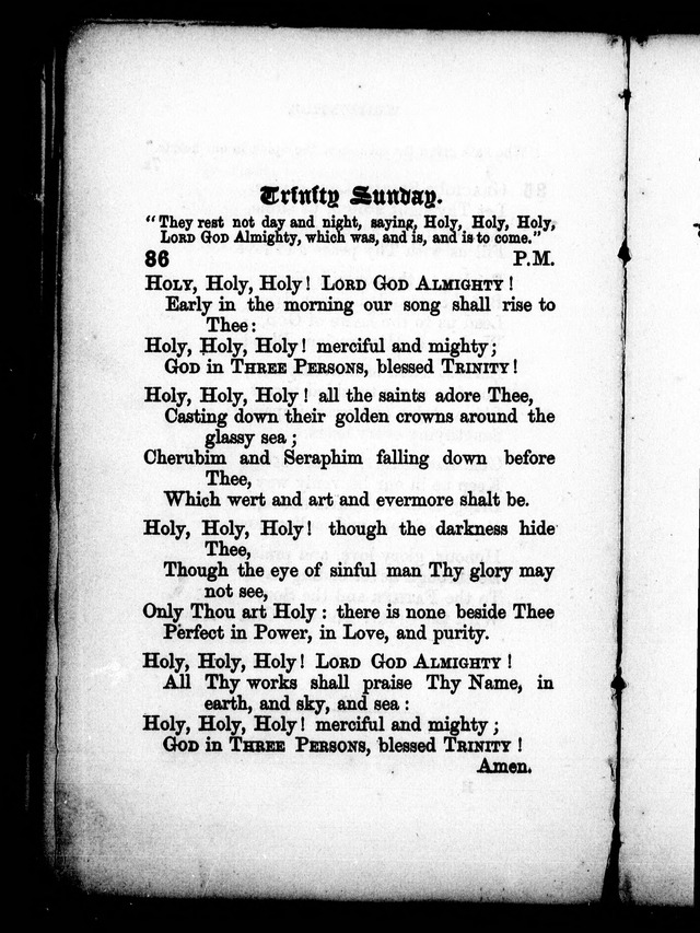 A Church Hymn Book: for the use of congregations of the United Church of England and Ireland page 88