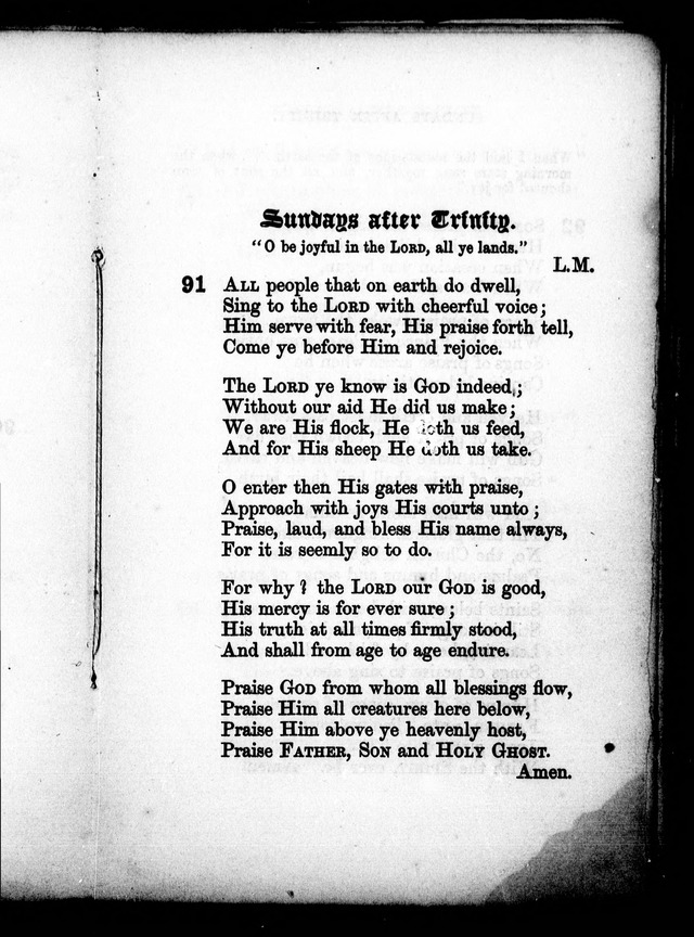 A Church Hymn Book: for the use of congregations of the United Church of England and Ireland page 93