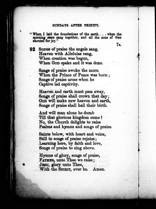 A Church Hymn Book: for the use of congregations of the United Church of England and Ireland page 94