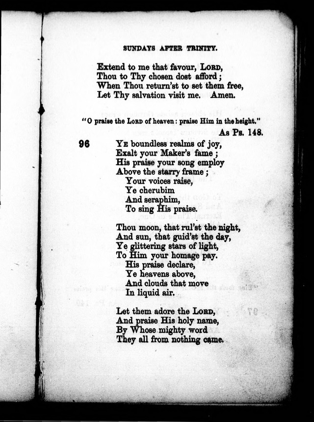 A Church Hymn Book: for the use of congregations of the United Church of England and Ireland page 97