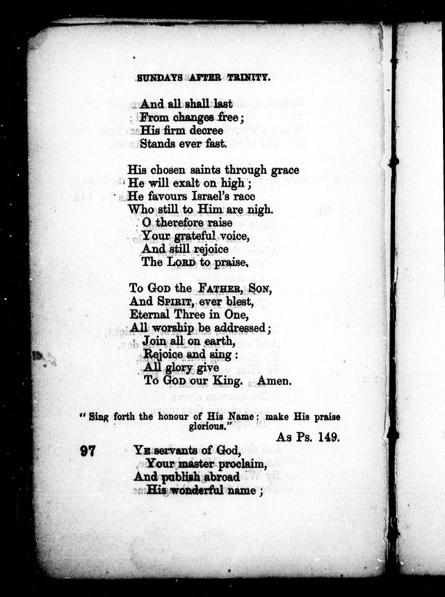 A Church Hymn Book: for the use of congregations of the United Church of England and Ireland page 98