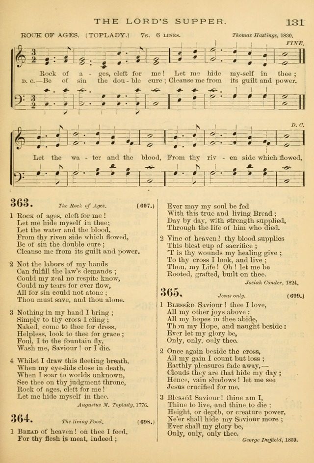 The Chapel hymn book, with tunes: for the worship of God page 138