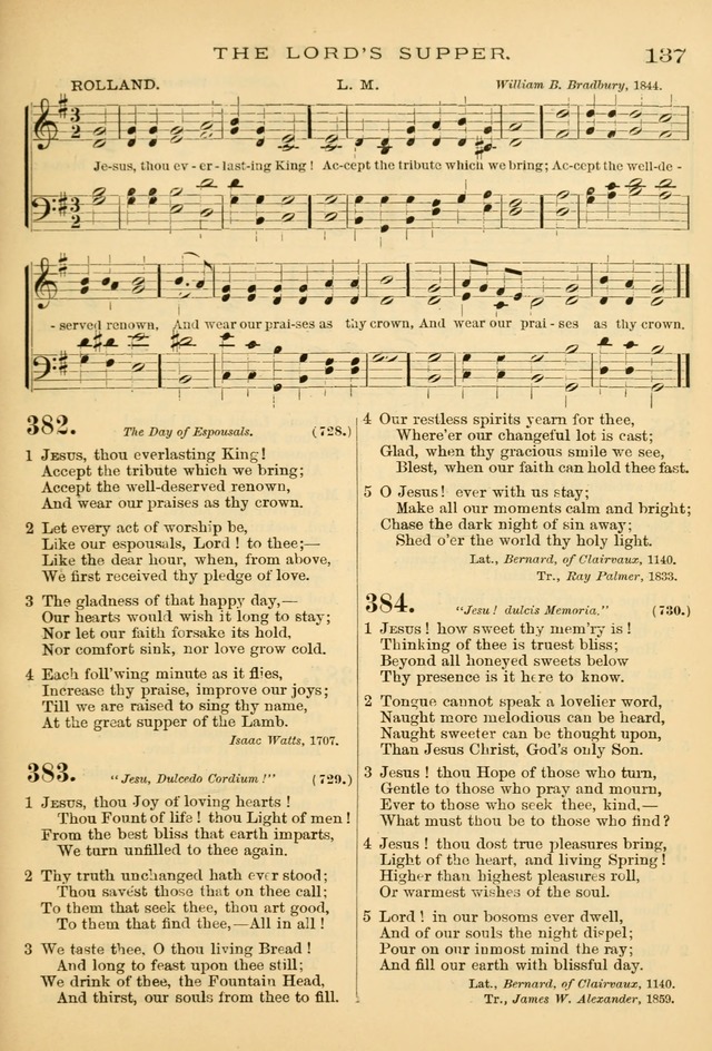 The Chapel hymn book, with tunes: for the worship of God page 144