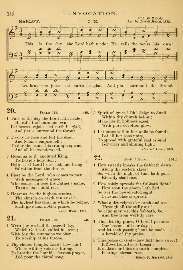 The Chapel hymn book, with tunes: for the worship of God page 19