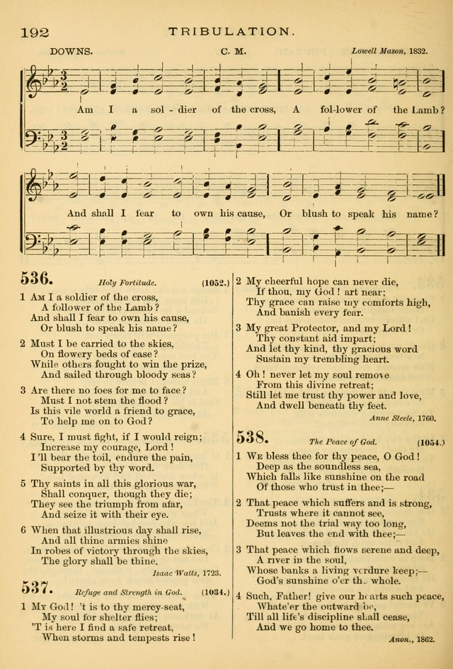 The Chapel hymn book, with tunes: for the worship of God page 199