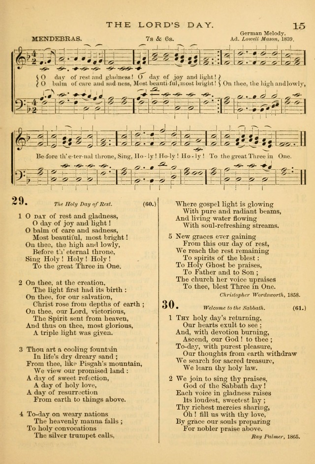 The Chapel hymn book, with tunes: for the worship of God page 22