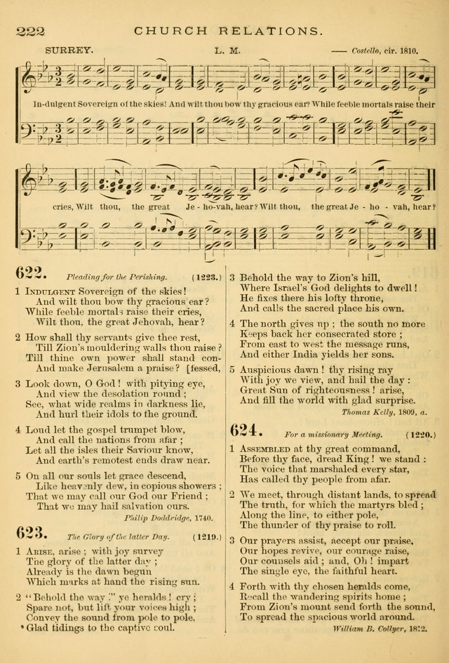 The Chapel hymn book, with tunes: for the worship of God page 229