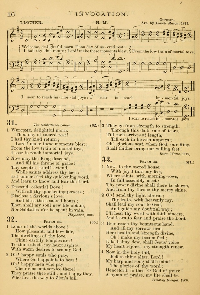 The Chapel hymn book, with tunes: for the worship of God page 23