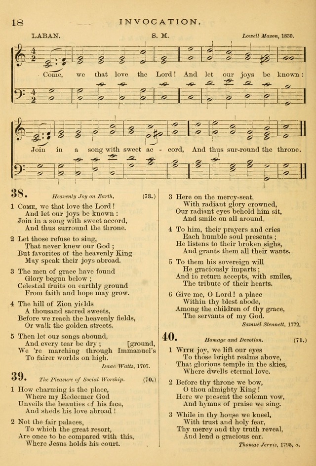 The Chapel hymn book, with tunes: for the worship of God page 25