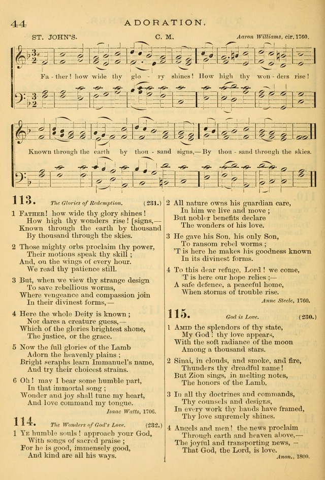 The Chapel hymn book, with tunes: for the worship of God page 51