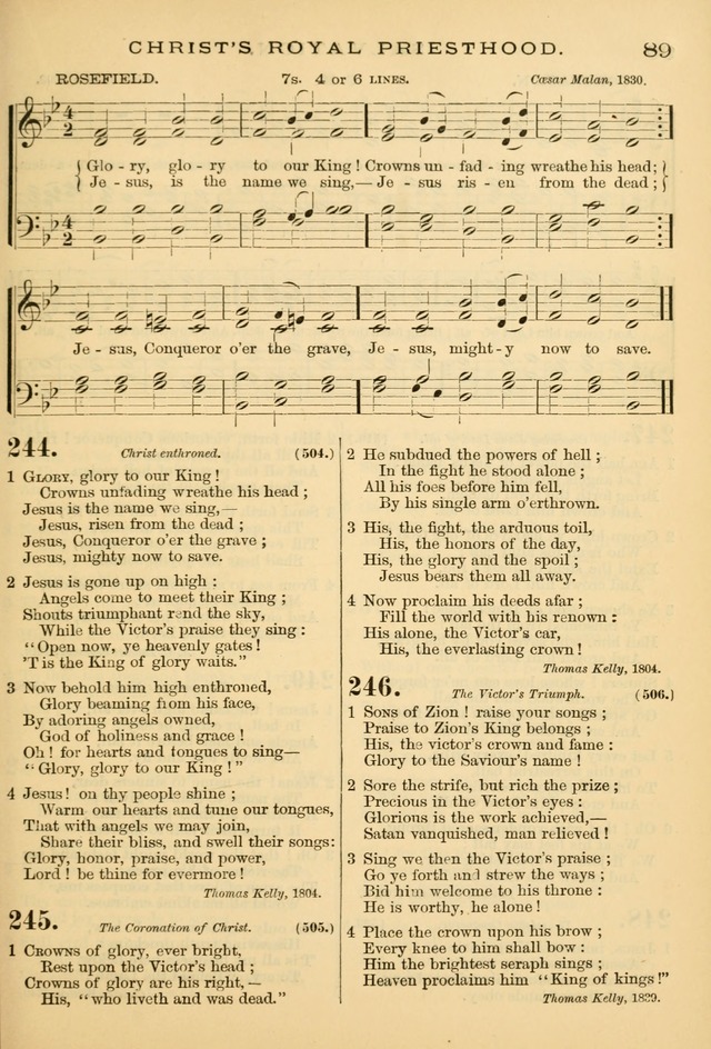 The Chapel hymn book, with tunes: for the worship of God page 96