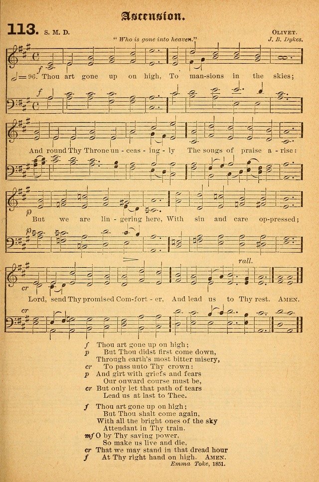 The Church Hymnal with Canticles page 112
