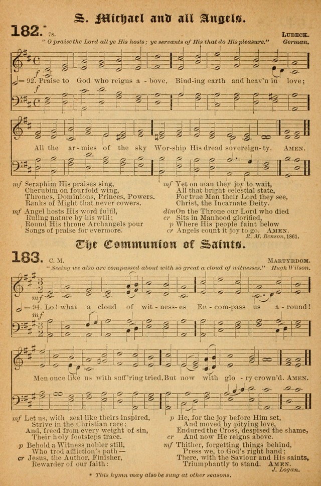 The Church Hymnal with Canticles page 167