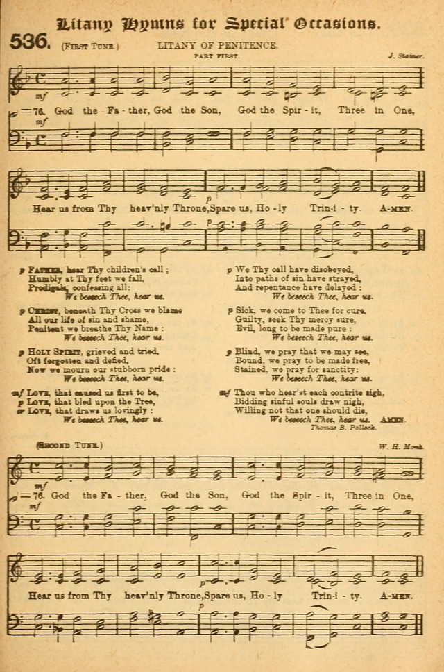 The Church Hymnal with Canticles page 476