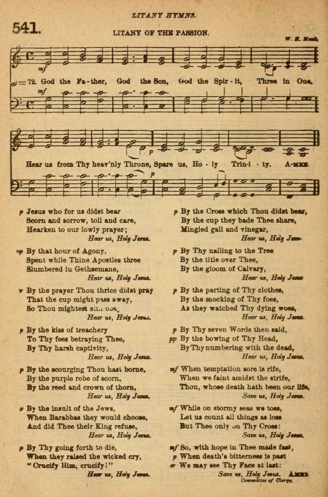 The Church Hymnal with Canticles page 481