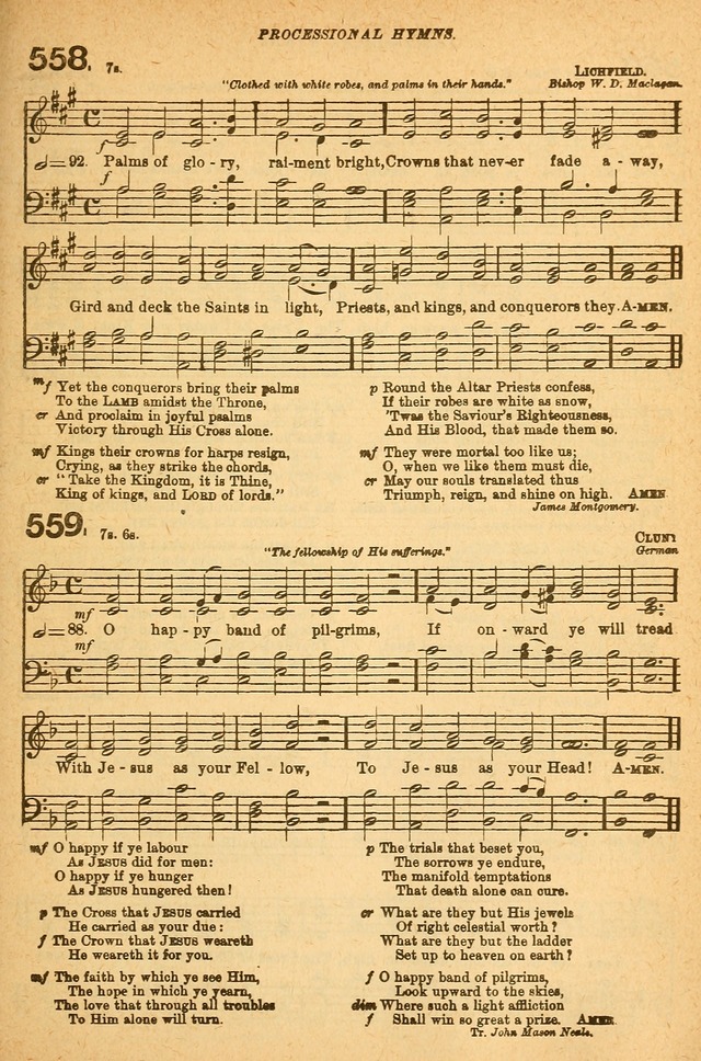 The Church Hymnal with Canticles page 502