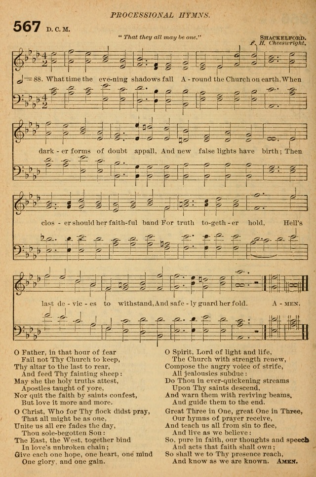 The Church Hymnal with Canticles page 511