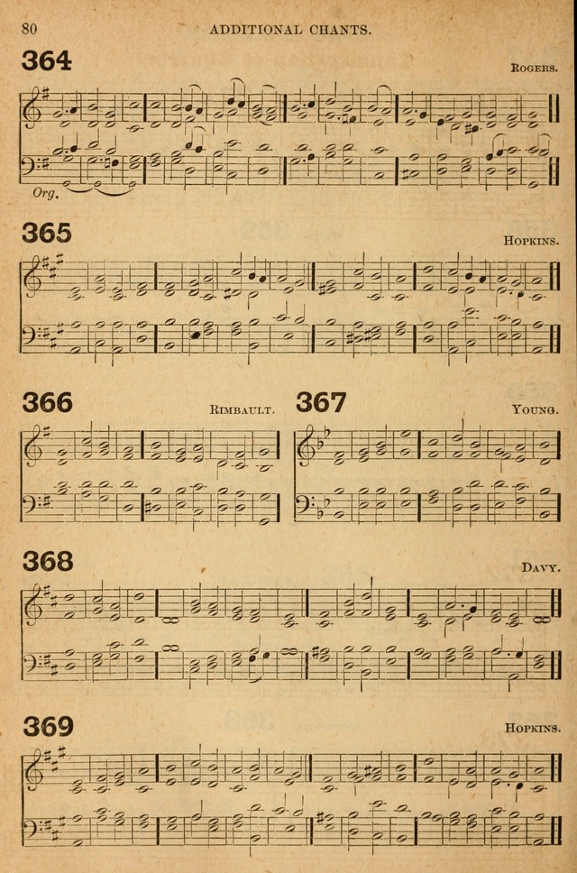 The Church Hymnal with Canticles page 599