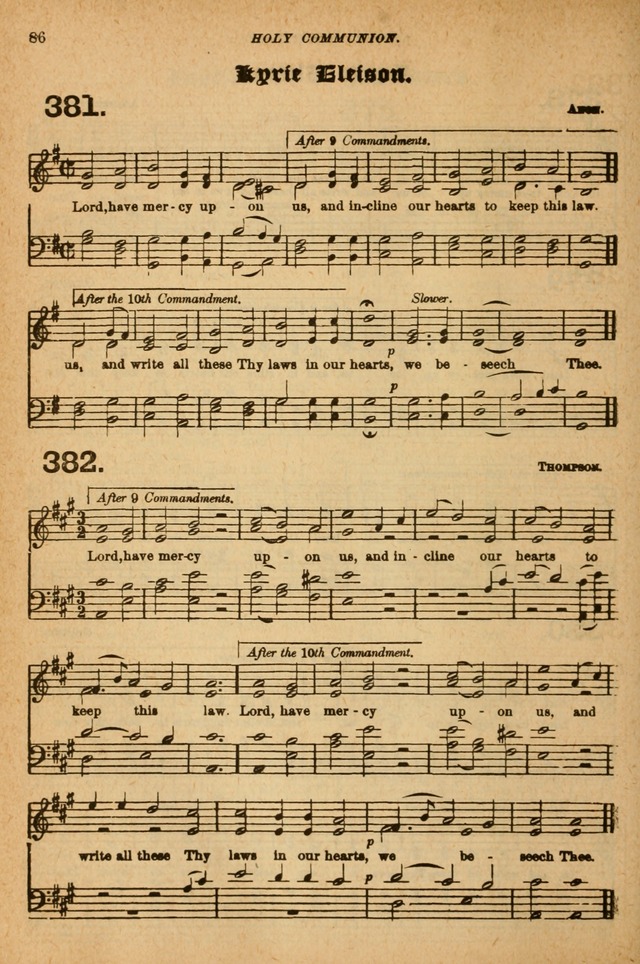 The Church Hymnal with Canticles page 603