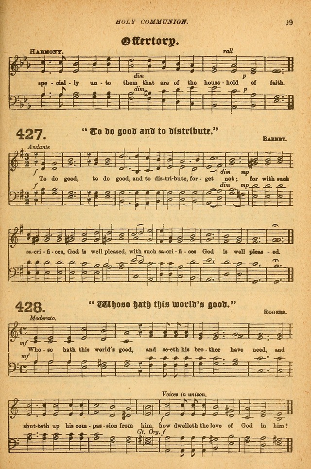 The Church Hymnal with Canticles page 616