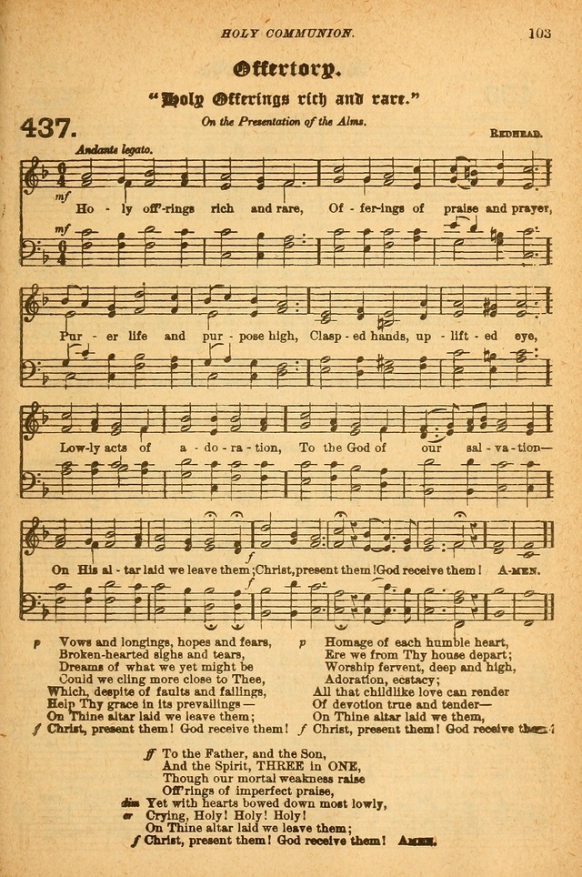 The Church Hymnal with Canticles page 620