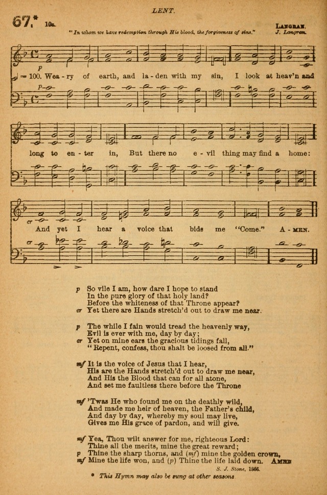 The Church Hymnal with Canticles page 73