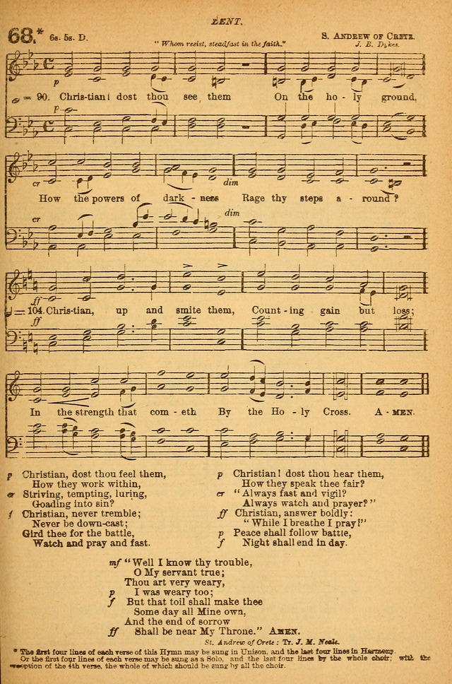 The Church Hymnal with Canticles page 74