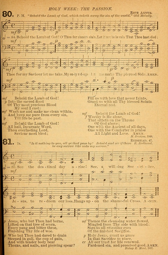 The Church Hymnal with Canticles page 84