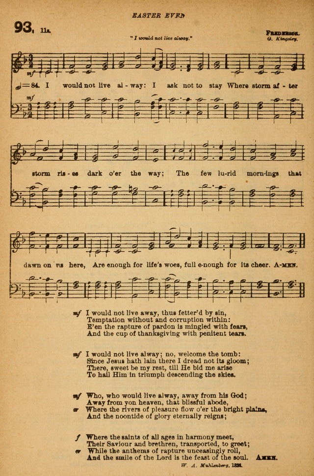 The Church Hymnal with Canticles page 95